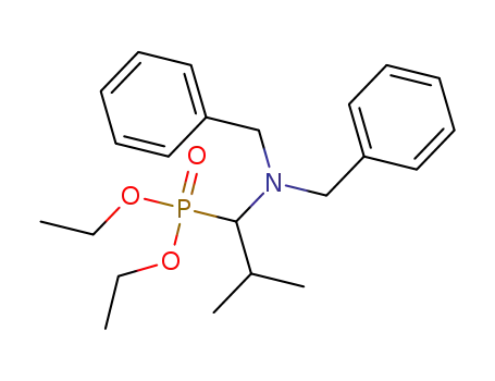 diethyl [1-(dibenzylamino)-2-methylpropyl]phosphonate