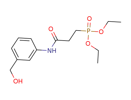diethyl {N-[3-(hydroxymethyl)phenyl]carbamoyl}ethylphosphonate