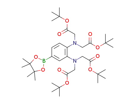 tert-butyl 2,2',2'',2'''-(4-(4,4,5,5-tetramethyl-1,3,2-dioxaborolan-2-yl)-1,2-phenylene)bis(azanetriyl)tetraacetate