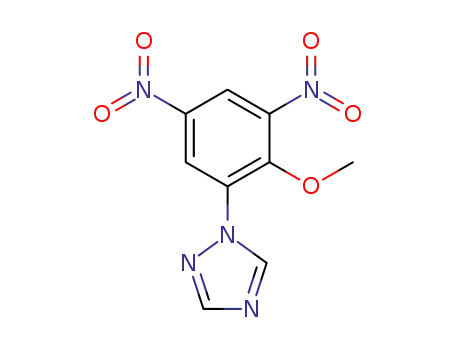 1-(2-methoxy-3,5-dinitrophenyl)-1H-1,2,4-triazole