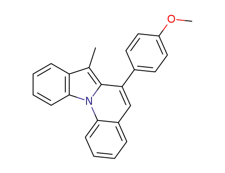 6-(4-methoxyphenyl)-7-methylindolo[1,2-a]quinoline