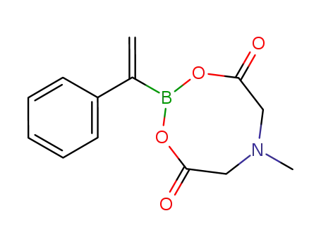 Molecular Structure of 1257651-50-5 (1-Phenylvinylboronic acid MIDA ester)