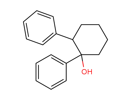 Molecular Structure of 93902-64-8 (1,2-diphenylcyclohexanol)
