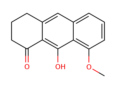 3,4-dihydro-9-hydroxy-8-methoxyanthracen-1(2H)-one