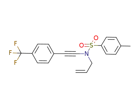 Benzenesulfonamide,
4-methyl-N-2-propen-1-yl-N-[2-[4-(trifluoromethyl)phenyl]ethynyl]-