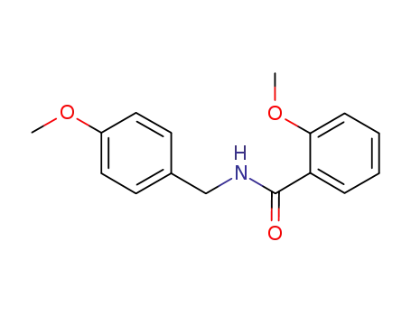 Molecular Structure of 331989-13-0 (2-methoxy-N-(4-methoxybenzyl)benzamide)