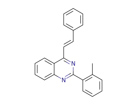 (E)-4-styryl-2-(o-tolyl)quinazoline