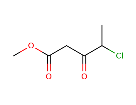 Molecular Structure of 142556-36-3 (Pentanoic  acid,  4-chloro-3-oxo-,  methyl  ester)