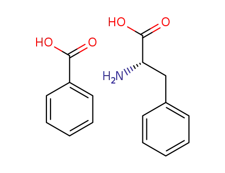 Molecular Structure of 876953-88-7 (L-Phenylalanine, benzoate)