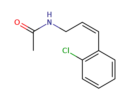 (Z)-N-[3-(2-chlorophenyl)allyl]acetamide