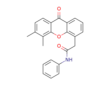 Molecular Structure of 1415113-26-6 (2-(5,6-dimethyl-9-oxo-9H-xanthen-4-yl)-N-phenylacetamide)