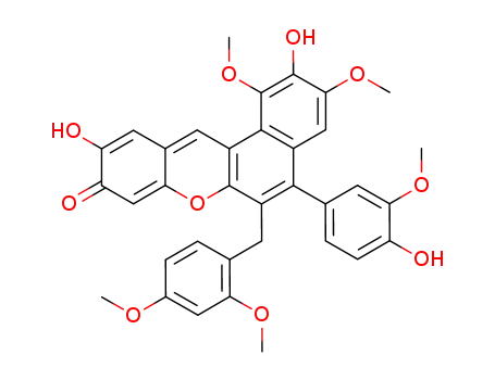 Santarubin B 3'-methyl ether