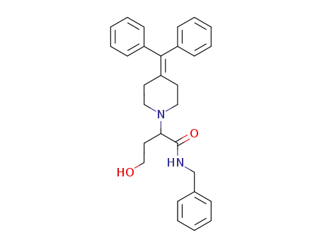 N-benzyl-4-hydroxy-2-(4-(diphenylmethylidene)piperidin-1-yl)butanamide