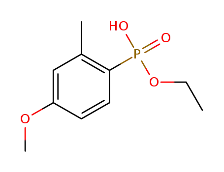 (4-methoxy-2-methylphenyl)phosphonic acid monoethyl ester