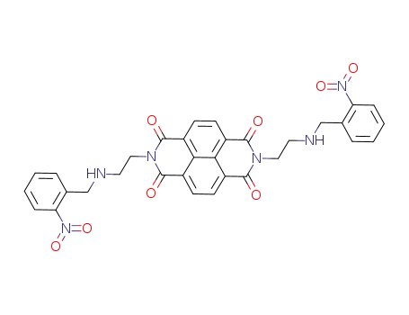 2,7-bis-[2-(2-nitrobenzylamino)ethyl]benzo[lmn][3,8]phenanthroline-1,3,6,8-tetraone