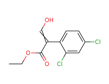 ethyl 2-(2,4-dichlorophenyl)-3-hydroxyprop-2-enoate