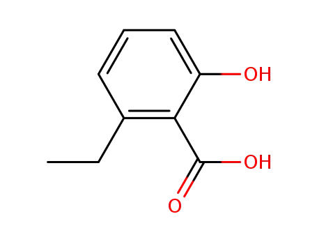 Molecular Structure of 59681-42-4 (6-ETHYLSALICYLICACID)