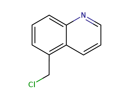Molecular Structure of 110333-07-8 (5-Chloromethylquinoline)