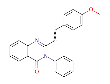 2-(p-Methoxyphenethylene)-3-phenyl-4(3H)-quinazolinone