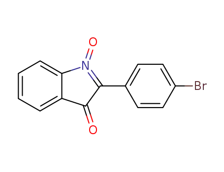 3H-Indol-3-one, 2-(p-bromophenyl)-, 1-oxide