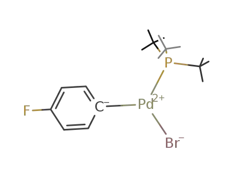 (4-C<sub>6</sub>H<sub>4</sub>)t-Bu<sub>3</sub>PPd-Br