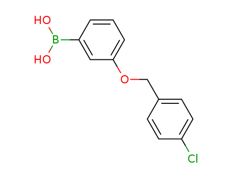 3-(4'-Chlorobenzyloxy)phenylboronic acid 870778-90-8