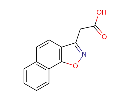 2-(naphtho[2,1-d]isoxazole-3-yl)acetic acid