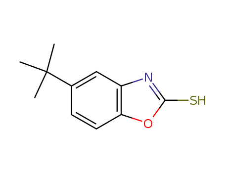 Molecular Structure of 53146-48-8 (5-tert-butyl-1,3-benzoxazole-2-thiol)