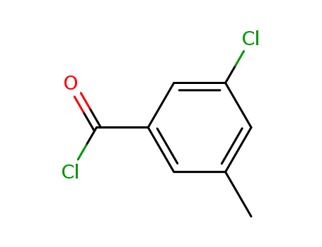 Molecular Structure of 21900-22-1 (Benzoyl chloride, 3-chloro-5-methyl-)