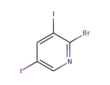 2-bromo-3,5-diiodopyridine cas no. 885952-14-7 97%
