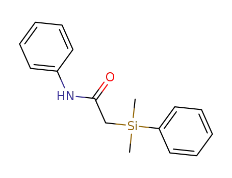 2-(디메틸페닐실릴)-N-페닐아세트아미드