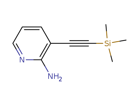 3-((triMethylsilyl)ethynyl)pyridin-2-aMine,