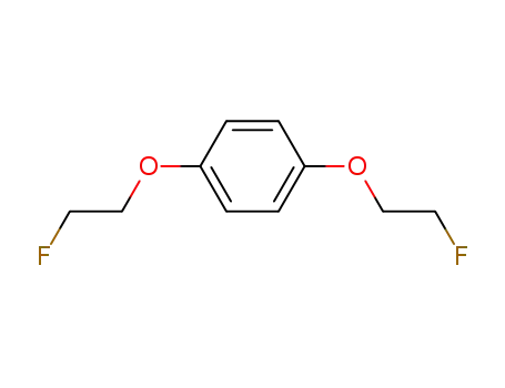 Molecular Structure of 123644-40-6 (1,4-BIS(2-FLUOROETHOXY)-BENZENE)