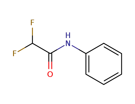 Molecular Structure of 404-17-1 (Acetamide, 2,2-difluoro-N-phenyl-)