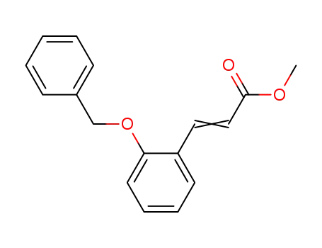 (E)-3-(2-Benzyloxy-phenyl)-acrylic acid methyl ester