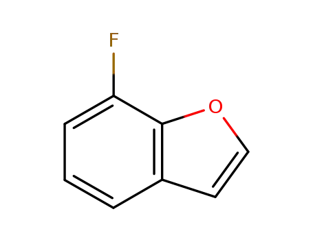 Molecular Structure of 24410-61-5 (7-fluoro-Benzofuran)