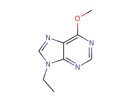 Molecular Structure of 1338696-09-5 (9-ethyl-6-methoxypurine)