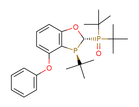 (2S,3S)-3-tert-butyl-2-(bis(tert-butyl)phosphoryl)-4-phenoxy-2,3-dihydrobenzo[d][1,3]oxaphosphole