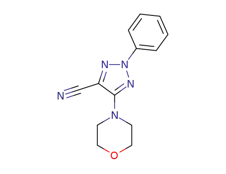 2-phenyl-4-cyano-5-morpholino-1-yl-2H-[1,2,3]triazole