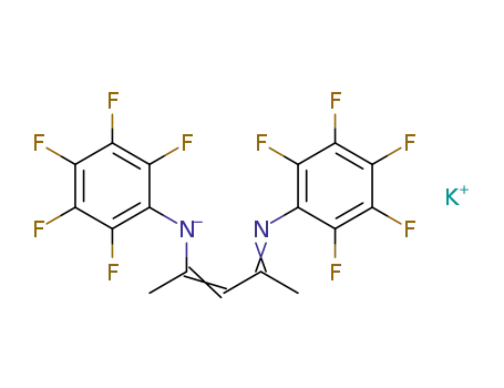 C<sub>17</sub>H<sub>7</sub>F<sub>10</sub>N<sub>2</sub><sup>(1-)</sup>*K<sup>(1+)</sup>