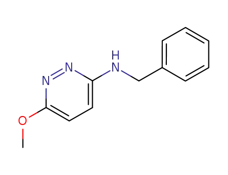 3-Pyridazinamine, 6-methoxy-N-(phenylmethyl)-