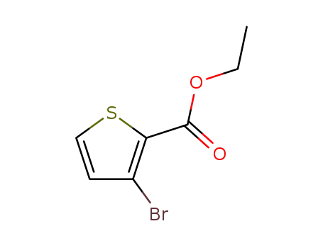 Molecular Structure of 62224-14-0 (ETHYL 3-BROMOTHIOPHENE-2-CARBOXYLATE)