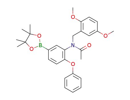 N--(2,5-dimethoxybenzyl)-N--(2--phenoxy--5-(4,4,5,5-tetramethyl-1,3,2--dioxaborolan-2-yl)phenyl)acetamide