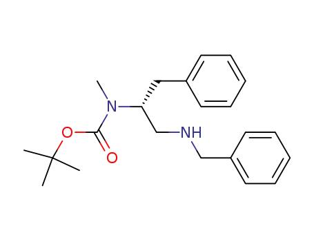 Carbamic acid,
methyl[(1R)-1-(phenylmethyl)-2-[(phenylmethyl)amino]ethyl]-,
1,1-dimethylethyl ester