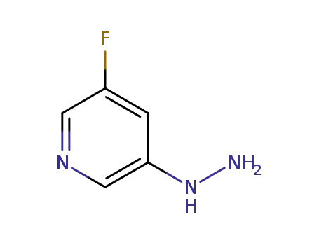 3-fluoro-5-hydrazinylpyridine