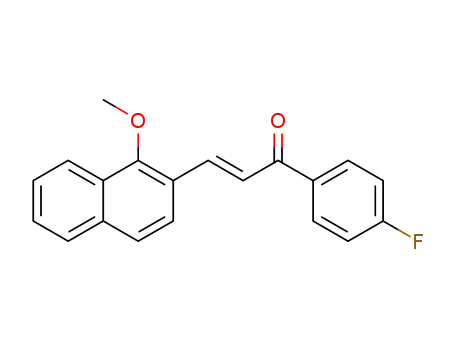 (E)-1-(4-fluorophenyl)-3-(1-methoxynaphthalen-2-yl)prop-2-en-1-one