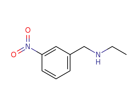 Molecular Structure of 90390-03-7 (Ethyl-(3-nitro-benzyl)-aMine)