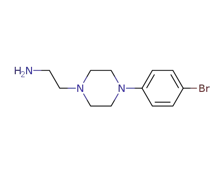 Molecular Structure of 199616-96-1 (2-[4-(4-BROMO-PHENYL)-PIPERAZIN-1-YL]-ETHYLAMINE)