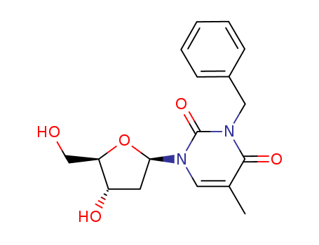 N(3)-benzylthymidine