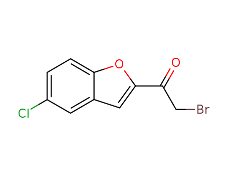 2-BROMO-1-(5-CHLORO-1-BENZOFURAN-2-YL)ETHANONE
